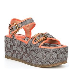 COACH Naomi platform sandal